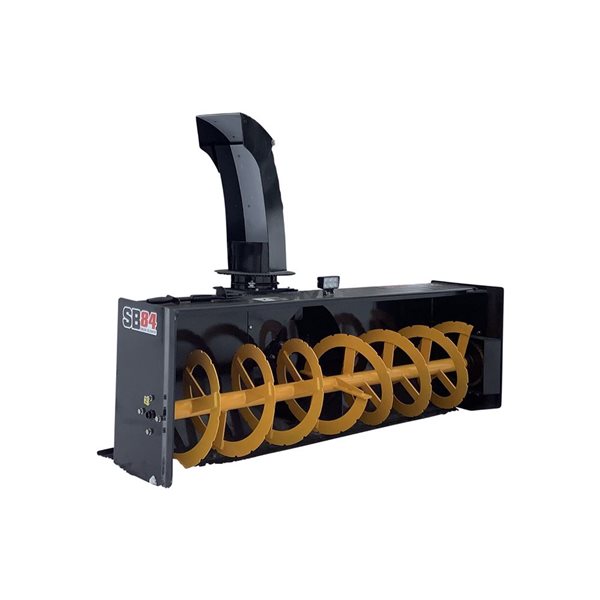 DK2 Snowbear SB-84 84-in Black Steel Two-Stage PTO Snow Blower