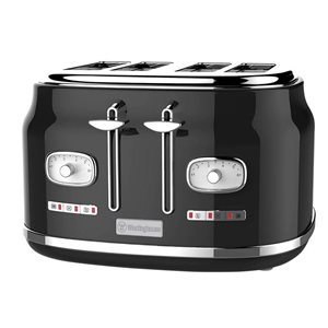 Westinghouse 4-Slice Toaster - Black