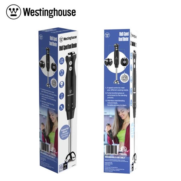 Westinghouse 5-Speed Hand 500 W Blender - Black