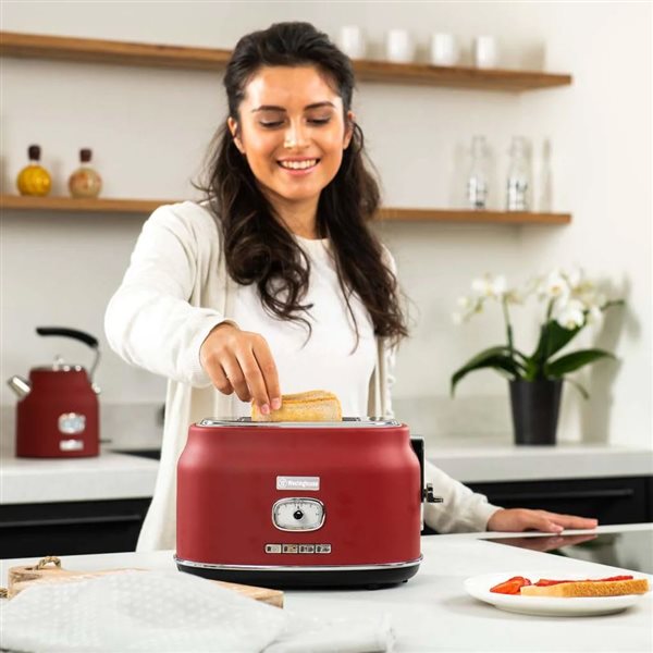 Westinghouse 2-Slice Toaster - Red