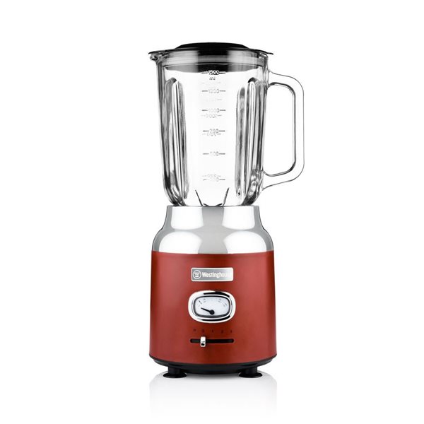 Westinghouse 1.5-oz 3-Speed 500 W Table Blender - Red