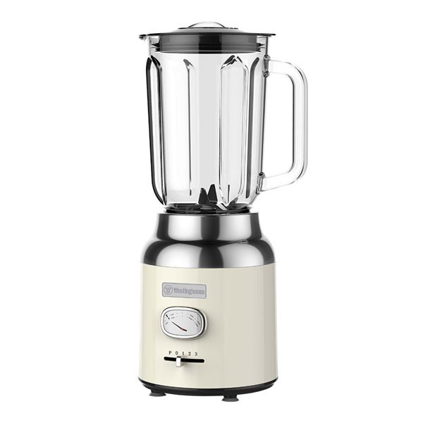 Westinghouse 1.5-oz 3-Speed 500 W Table Blender - White