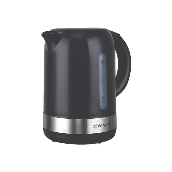 Westinghouse 1.7 L Plastic Kettle - Black