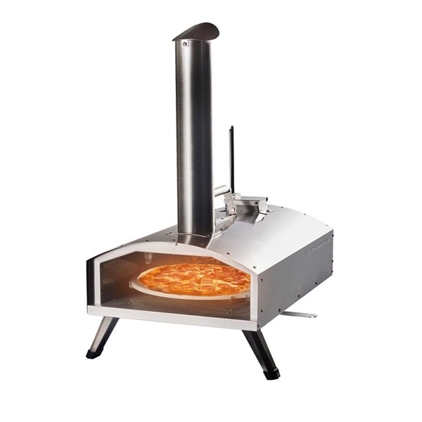 Westinghouse 12-in Wood Pellet Pizza Oven with Rotating Stone ...