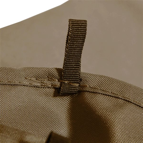 Outsunny 10 x 13-ft 4-Panel Replacement Gazebo Curtains - Dark Brown