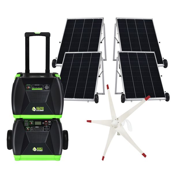 Nature's Generator Elite Platinum WE 3600W Portable Solar Generator