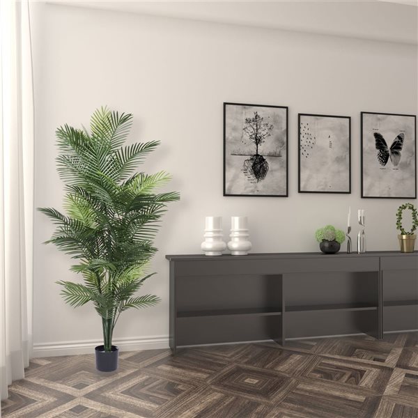 Vickerman 72-in Artificial Robellini Palm Tree