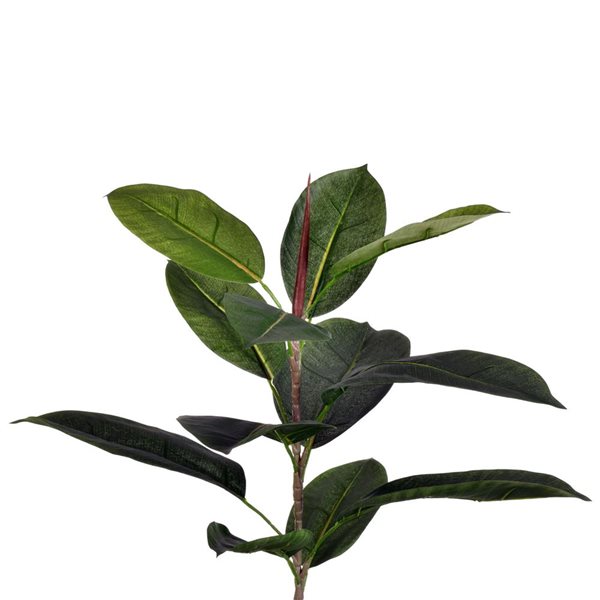 Vickerman 6-ft Potted Artificial Green Rubber Tree