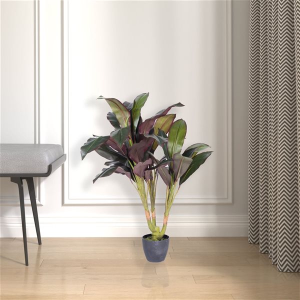 Vickerman 30-in Artificial Real Touch Dracaena