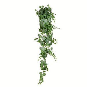 Vickerman 6-ft Artificial Green & White Grape Leaf Ivy Hanging Bush