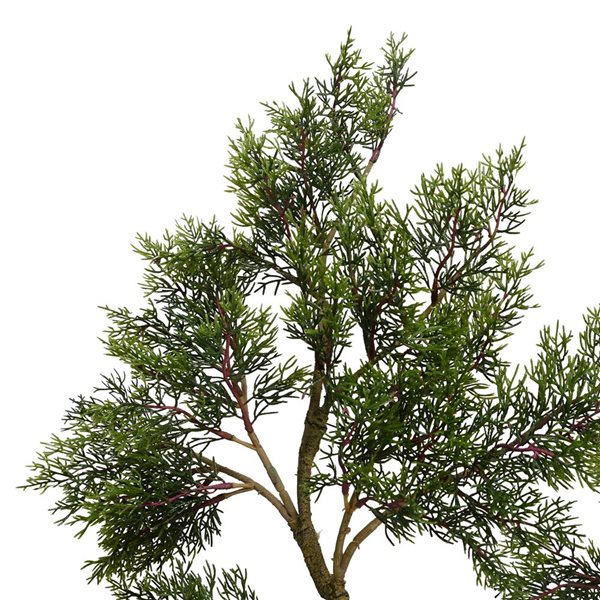 Vickerman 6-ft Artificial Potted Cedar Tree