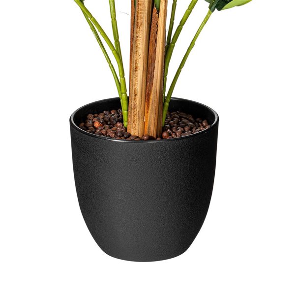 Vickerman 47-in Artificial Potted Fern Palm Real Touch Leaves