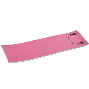 Tapis récréatif flottant enroulable Soozier pour piscine, 6,5 x 2 pi, rose