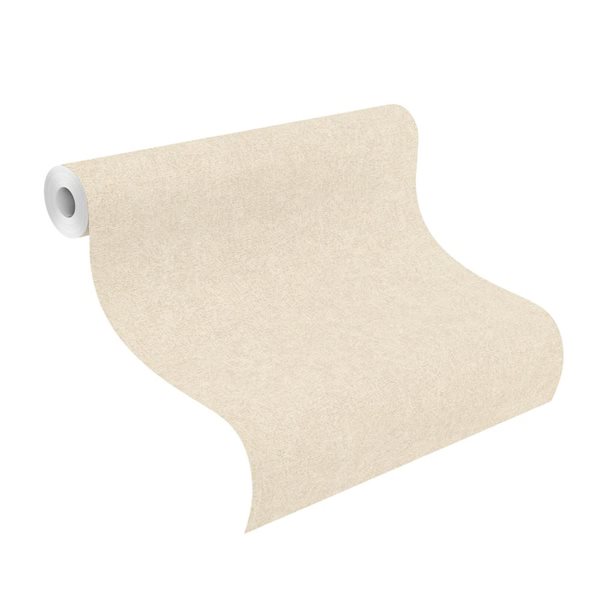 Papier peint 3D non encollé Dale Advantage 20,9 po l. x 33 pi L. texture béton blanc cassé/taupe, couvre 57,5 pi²