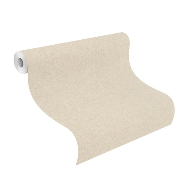 Papier peint 3D non encollé Dale Advantage 20,9 po l. x 33 pi L. texture béton gris, couvre 57,5 pi²