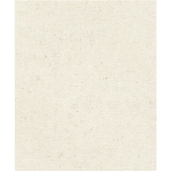 Advantage Cain 20.9-in W x 33-ft L White Rice Textured Unpasted 3D Wallpaper - Covers 57.5 ft²