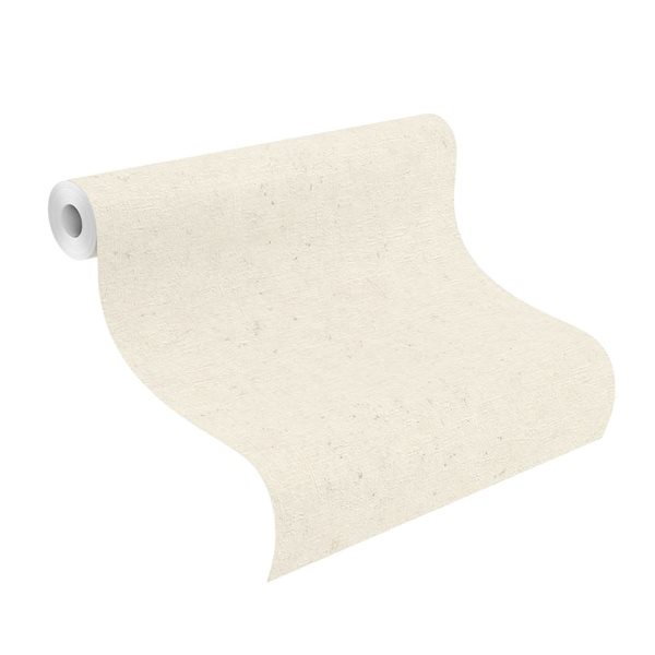 Papier peint 3D non encollé texturé Cain Advantage riz blanc 20,9 po l. x 33 pi L., couvre 57,5 pi²