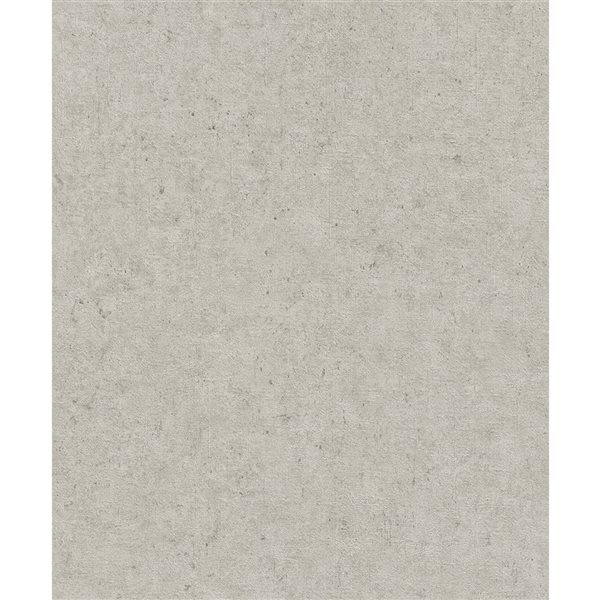 Papier peint 3D non encollé texturé Cain Advantage gris clair 20,9 po l. x 33 pi L., couvre 57,5 pi²