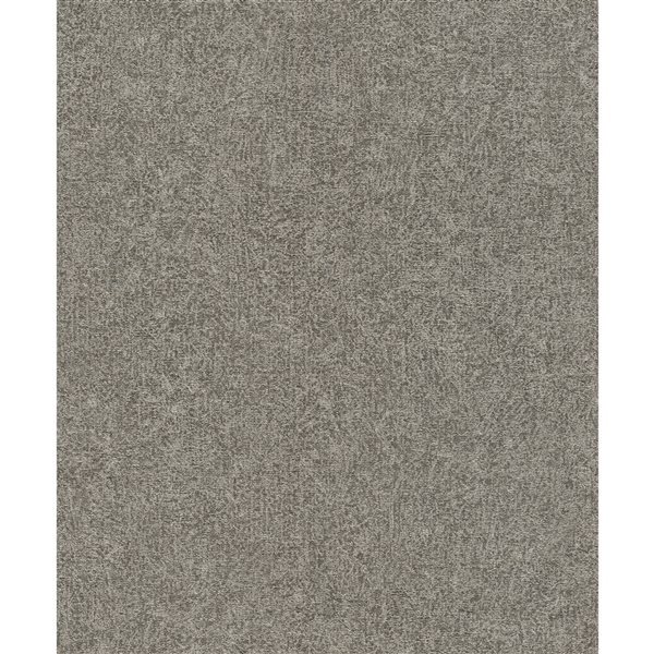 Papier peint 3D non encollé Dale Advantage 20,9 po l. x 33 pi L. texture béton gris foncé, couvre 57,5 pi²