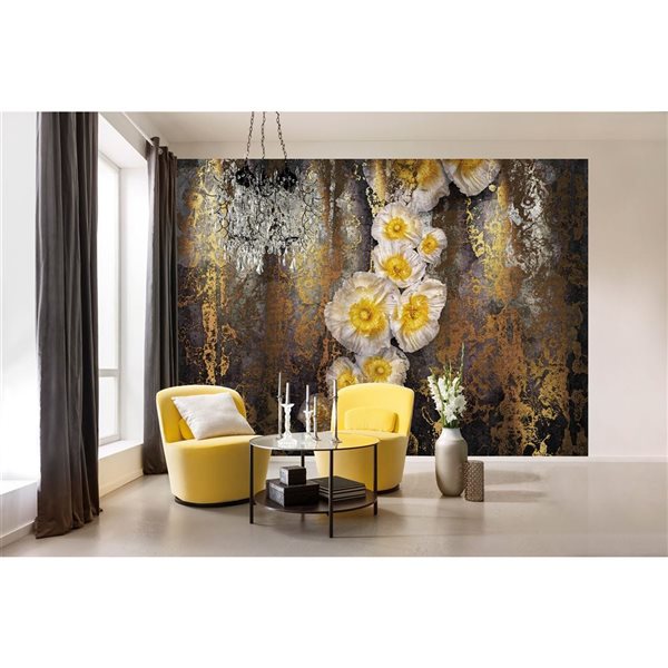 Komar Serafina Mural 12-ft 1-in x 8-ft 3-in