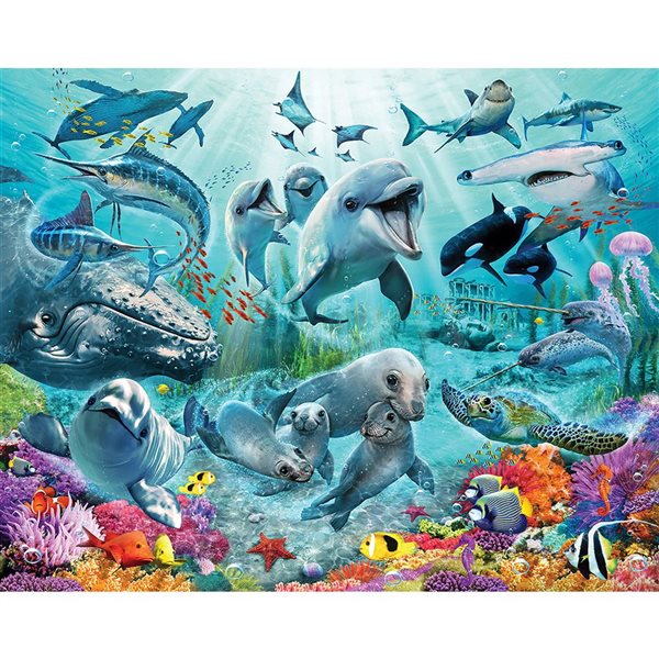 Walltastic Under The Sea Mural 120 x 96-in