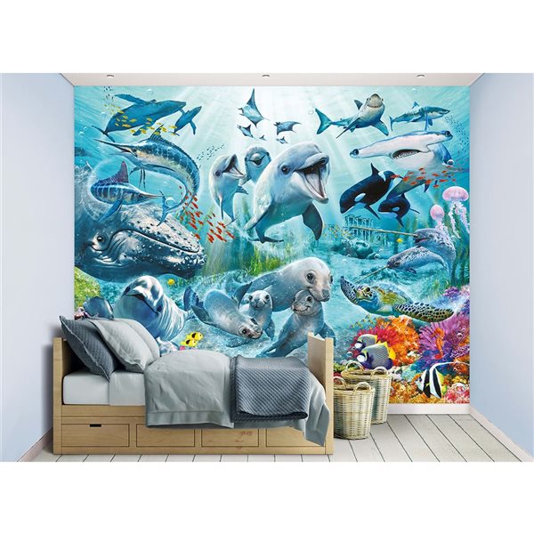 Walltastic Under The Sea Mural 120 x 96-in