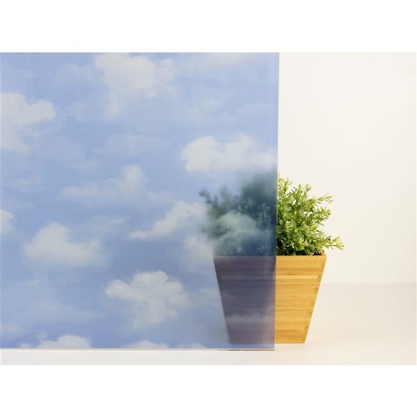 Fablon Clouds Adhesive Window Film 17-3/4 x 79-in - Set of 2