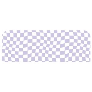 WallPops Groovy Checker Headboard Wall Decal 23-in x 63-in