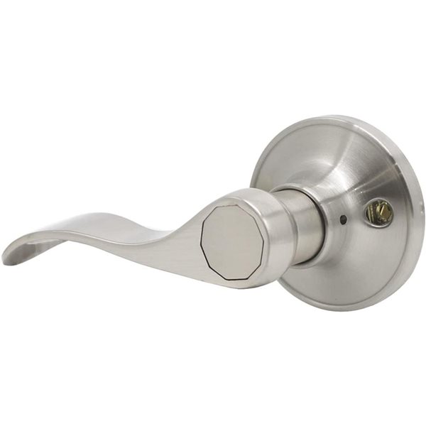 Plumbing N Parts 4.7-in W Brushed Nickel Curved Shape Interior Door ...