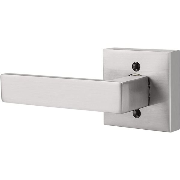 Plumbing N Parts 4.8-in W Brushed Nickel Square Design Interior Door ...