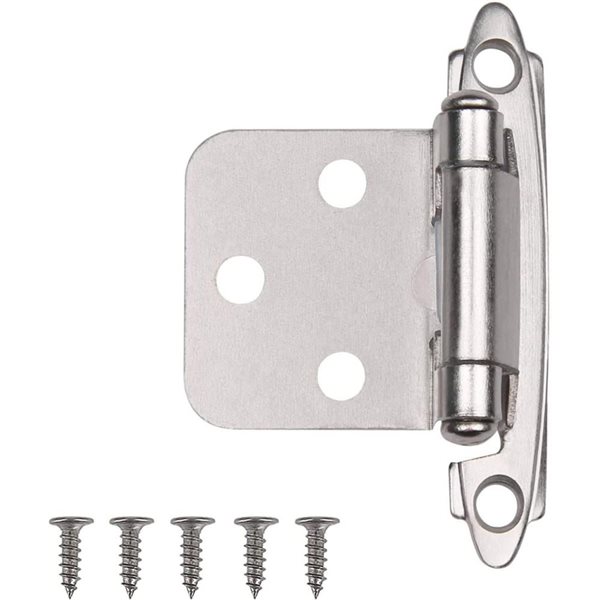 Plumbing N Parts 2 x 2-3/4-in Brushed Nickel Steel Alloy Soft-Close ...