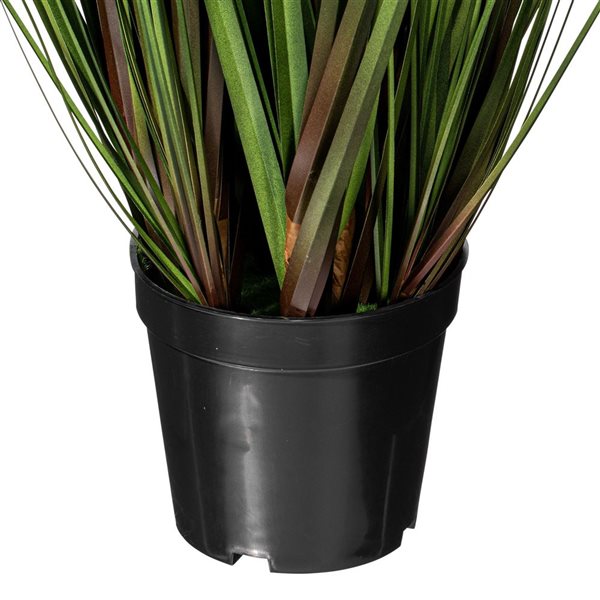 Vickerman 36-in Artificial Potted Green Straight Gras and Cattails