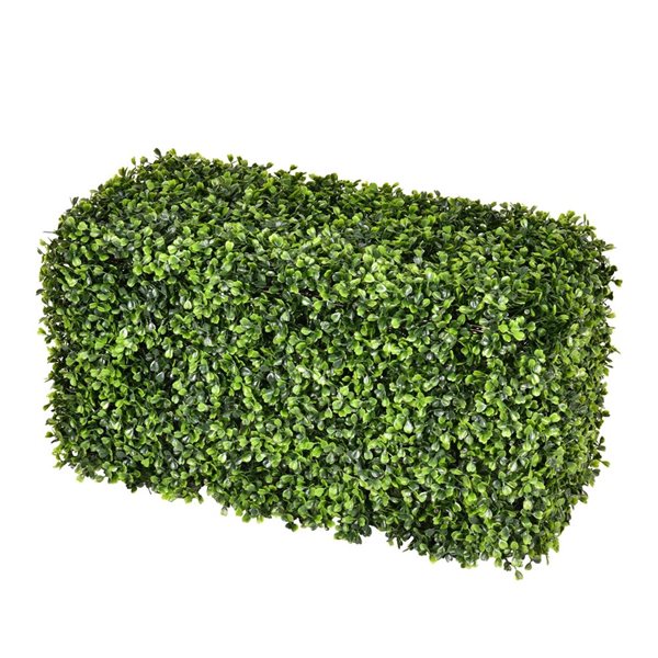 Vickerman 24-in Artificial Green Boxwood Hedge