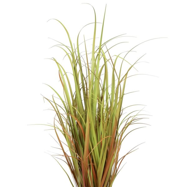 Vickerman 36-in PVC Artificial Potted Mixed Brown Grass