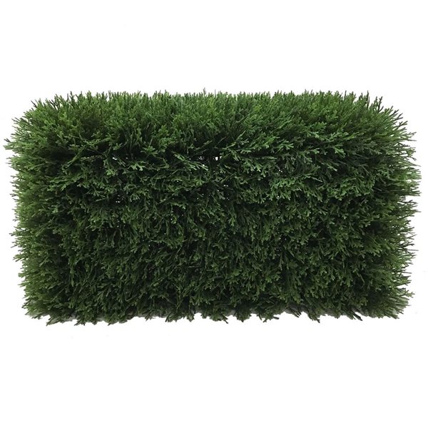 Vickerman Artificial 24-in Green Cedar Hedge