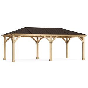 Gazebo méridien 12 pi x 24 pi