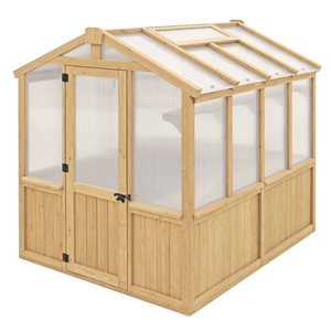 Yardistry 6.7 x 7.8-ft Meridian Greenhouse