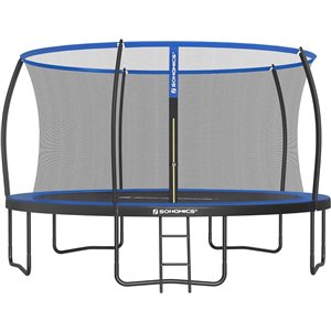 Trampoline d'extérieur SONGMICS Kids 14 pi avec filet de sécurité et rembourrage de sécurité