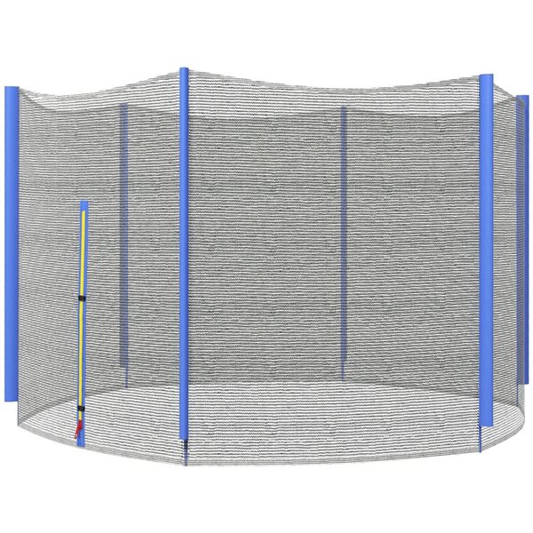 Soozier 8-ft Trampoline Net Replacement with Zippered Entrance