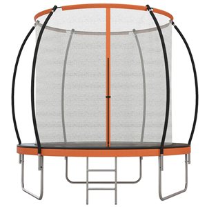 Soozier 10-ft Trampoline Outdoor with Enclosure Net and Ladder