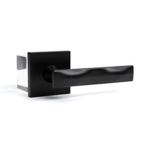 McBowery Essex 2-Pack Matte Black Modern Interior Dummy Door Handle