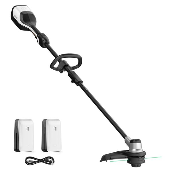 Litheli U20 40 V 13.7-in Telescopic Cordless String Trimmer with Edger ...