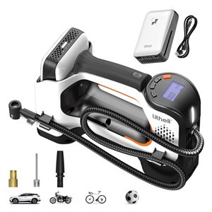 Litheli U20 20 V Lithium Ion Battery Cordless Air Inflator (1 battery included)