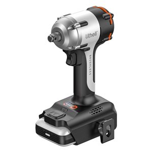 Litheli U20 2.5 Ah 20 V Variable Speed Brushless 1/4-in Drive Impact Wrench (1 Battery Included)