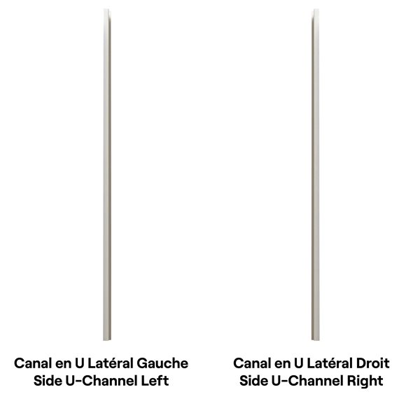 everhome 6 x 6-ft Pearl White Unassembled Vinyl Fence Panel