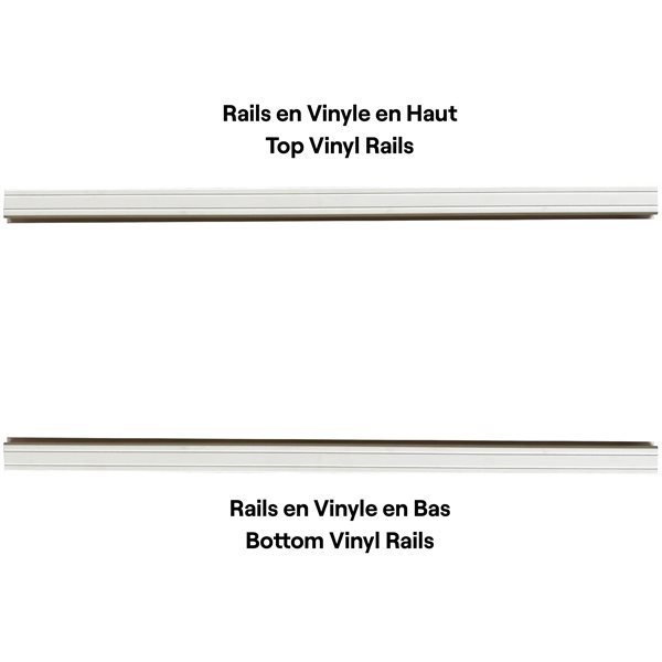 everhome 6 x 6-ft Pearl White Unassembled Vinyl Fence Panel