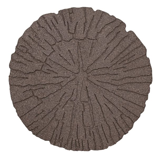Garden Central 18 x 18-in Brown Cracked Round Stepping Stones 4/Pack