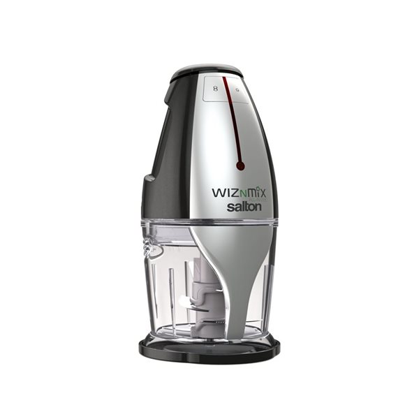 Robot de cuisine tout-en-un WizN Mix de Salton 400 W 3,1 tasses, noir