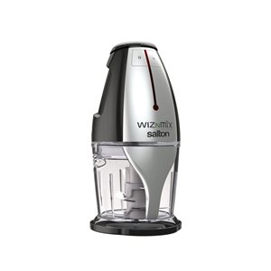 Robot de cuisine tout-en-un WizN Mix de Salton 400 W 3,1 tasses, noir