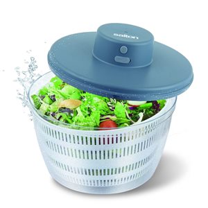 Salton 4L Cordless Rechargeable Salad Spinner